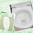 thumbnail image 5 of 7Pcs Toilet Target Aiming Stickers Glow in The Dark Decal Bullseye Target Potty Training Toilet Pee Target Aim Bullseye Decal Signs Bumper Sticker, 5 of 7
