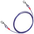 thumbnail image 4 of Dog Tie Out Cable Camping Dog Tether Portable Dog Leash Hooks Dog Tether for Travel Use, 4 of 8