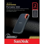 SanDisk Extreme Portable SSD 2TB 1050MBs Cache External Drive