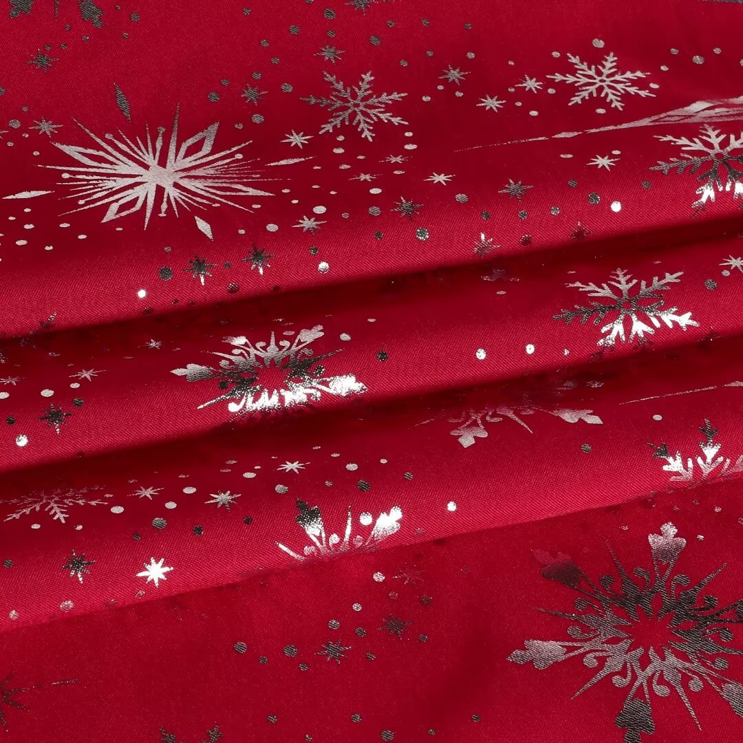 LUSHVIDA Christmas Tablecloth, 60" x 84" photo 2