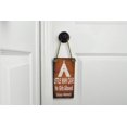 thumbnail image 1 of Panneau en Bois Porte de Petite Caverne Orange, 1 of 1