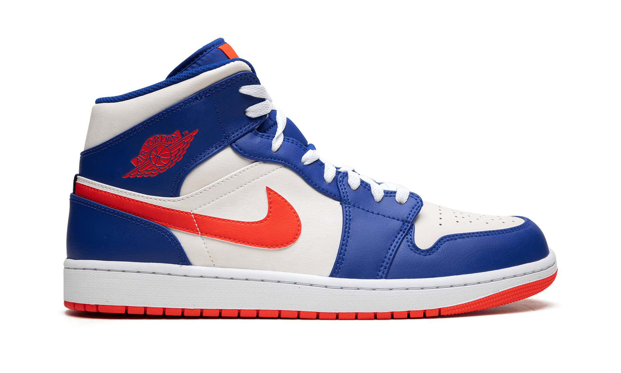 Jordan MENS Air Jordan 1 Mid "Knicks" FD1029 400 from Stadium Goods