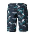 thumbnail image 6 of CONZONE Men'S Swim Trunks Hawaiian Graphic Y2K Board Shorts for Men Elastic Waist Drawstring Lightweight Quick Dry Summer Beach Swim Shorts, 6 of 6