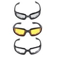 thumbnail image 1 of Gafas a prueba de viento Baoblaze 3x humo Transparente amarillo, 1 of 8