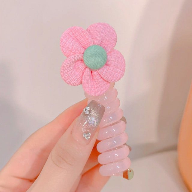 Bandes Élastiques Colorées pour Téléphone, Attaches Élastiques Réglables, Design Durable, Style de Cordon à la Mode, pour Jeunes Utilisateurs, Accessoires pour Cheveux Élastiques, Bandes Élastiques, Ihhxbz / H, Rose