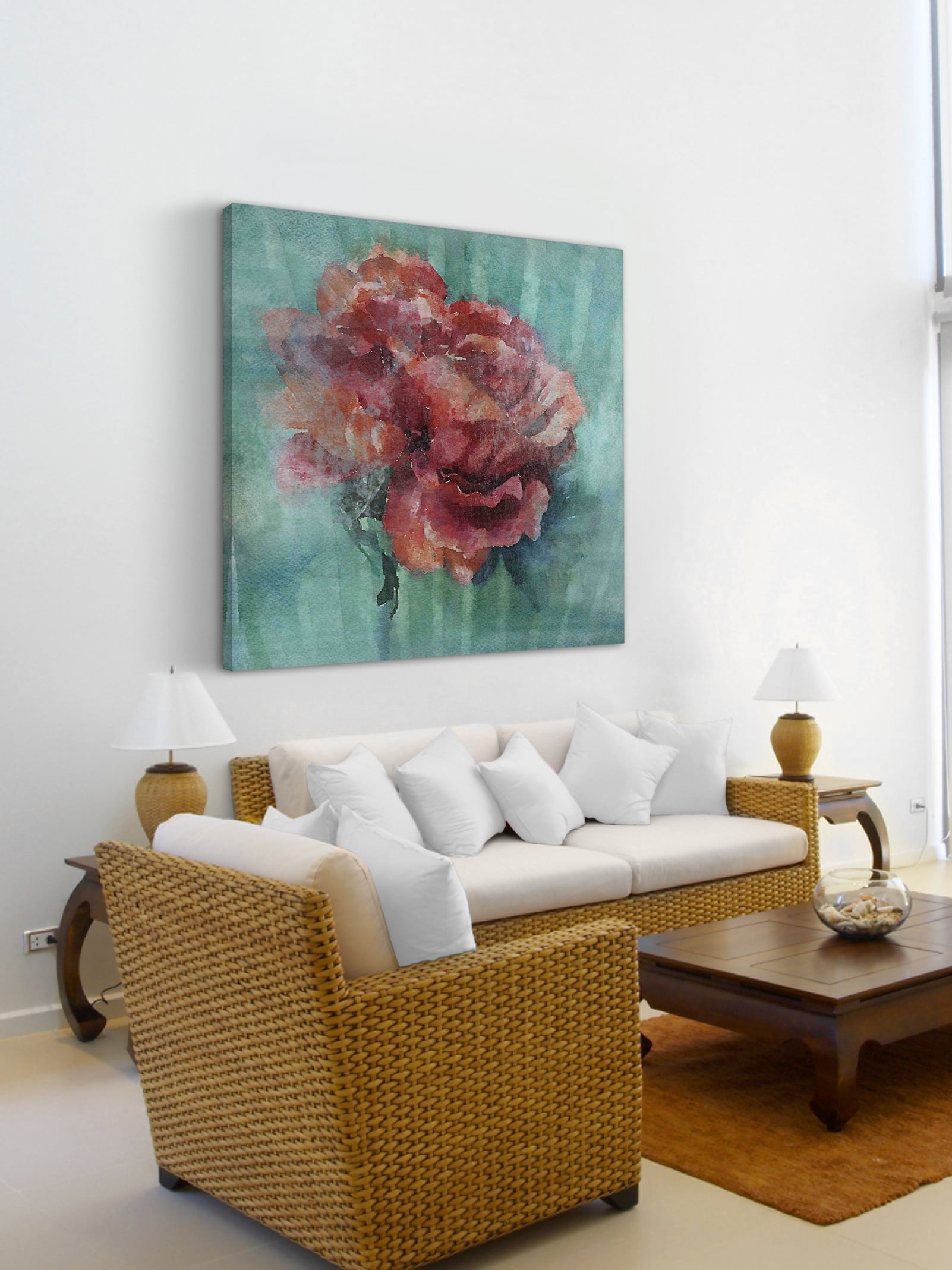 "Feeling" Painting Print on Wrapped Canvas