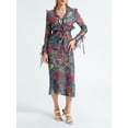 thumbnail image 5 of Coduop Women Two Piece Outfit Set Long Sleeve Top and Bodycon Skirt Open Front Top Matching Set, 5 of 8