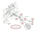 thumbnail image 3 of Brake Cable Set w/ Pins & Clips For EZGO TXT/Medalist 1994+ Golf Cart 70969-G03, 3 of 3