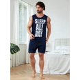 thumbnail image 4 of Ensemble de Pyjama Graphique Slogan pour Hommes, 4 of 5