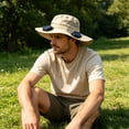thumbnail image 6 of Luckky 3-in-1 Hands-Free Solar Cooling Hat Fan,UPF 50+ Sun Protection Hat with Removable Fan,Dual Solar & Type-C Rechargeable Outdoor Ventilated Hat for Men Women Fishing Cycling Gardening, 6 of 7