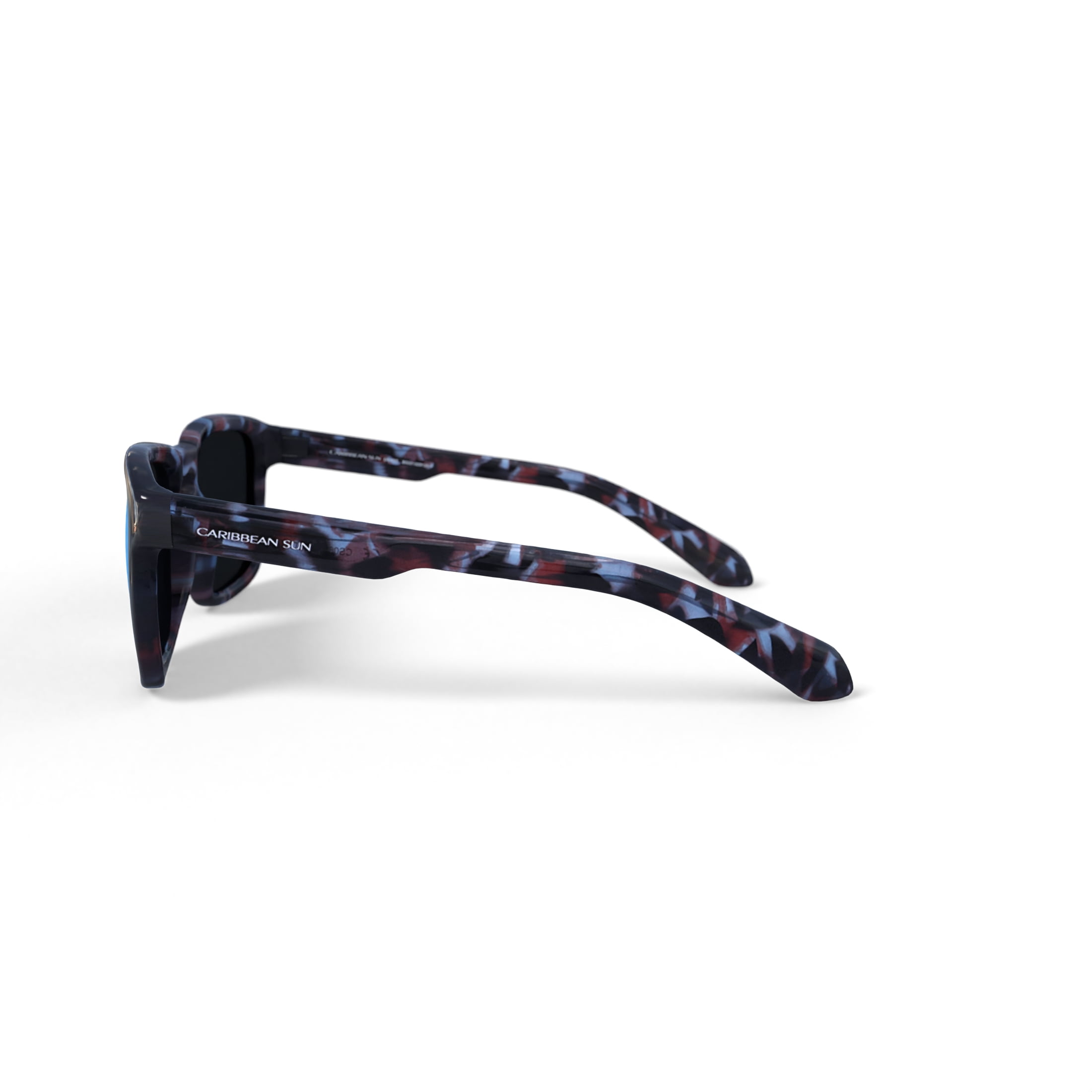 Caribbean Sun Rx'able Unisex Polarized Sport Sunglasses, Pine Key, Multi-colored Tortoise, 55-20-140