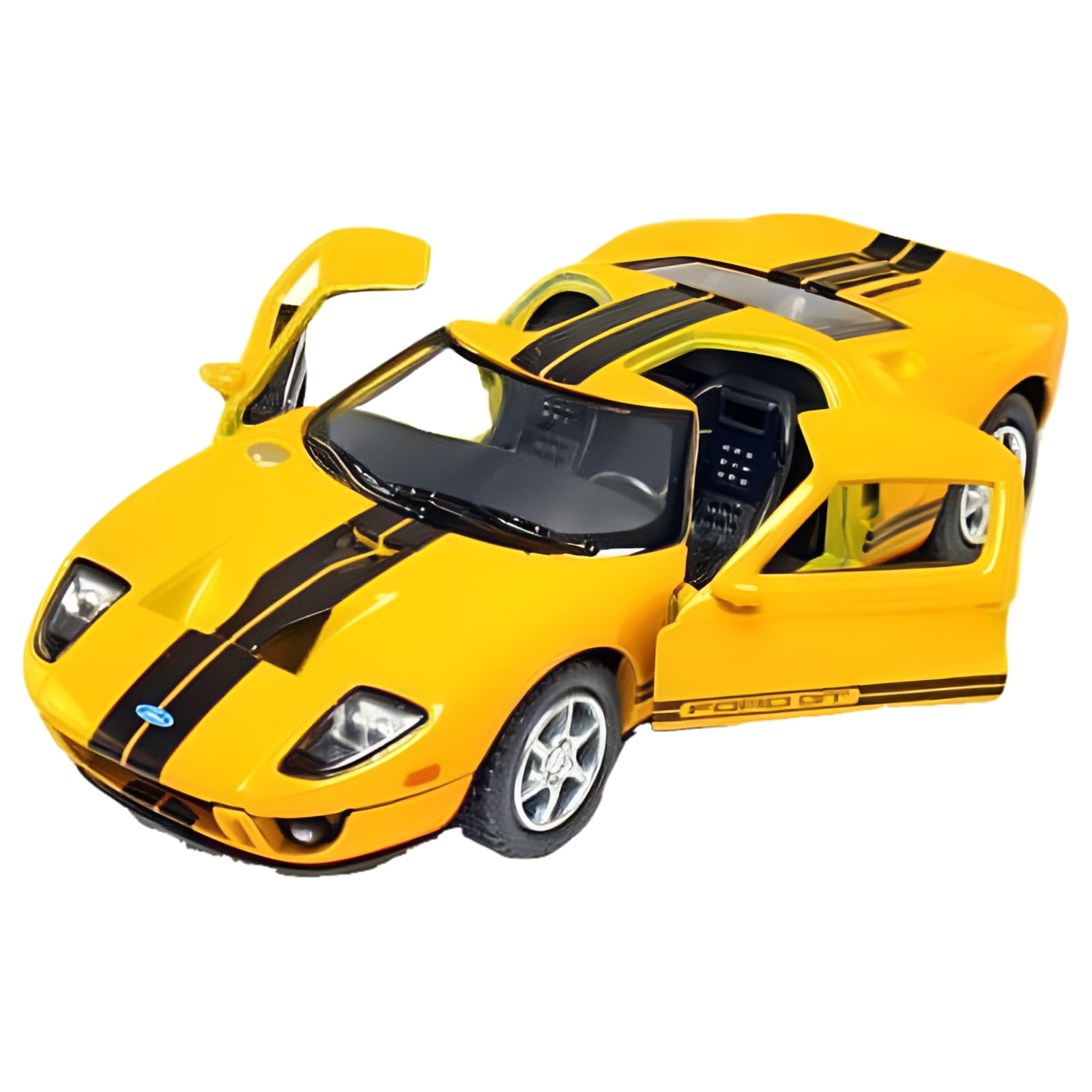 Set of 4: Kinsmart 5" 2006 Ford GT Diecast Model Toy Car 1:36 New