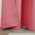 thumbnail image 5 of Blackout Solid Curtain Panels, Set of 4, 52" x 63", Pink, 5 of 9