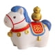 thumbnail image 2 of Figura de caballo en miniatura de resina, estatua de caballo coleccionable, regalos en miniatura Blanco Azul, 2 of 9