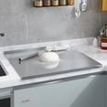 thumbnail image 4 of 304 Cutting Board with Counter Lip, Large Stainless Steel Cutting Chopping Boards,Pastry Board Heavy Extra Large 304 Stainless Steel Cutting Mats for Kitchen Countertop Protection ( Size : 19.7"x15.7", 4 of 7