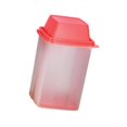 thumbnail image 4 of Jar de encurtidos con filtro, recipiente de encurtido, separador de jugo de almacenamiento de alimentos grande a prueba de fugas para eneldo, oliva, rojo, 4 of 9