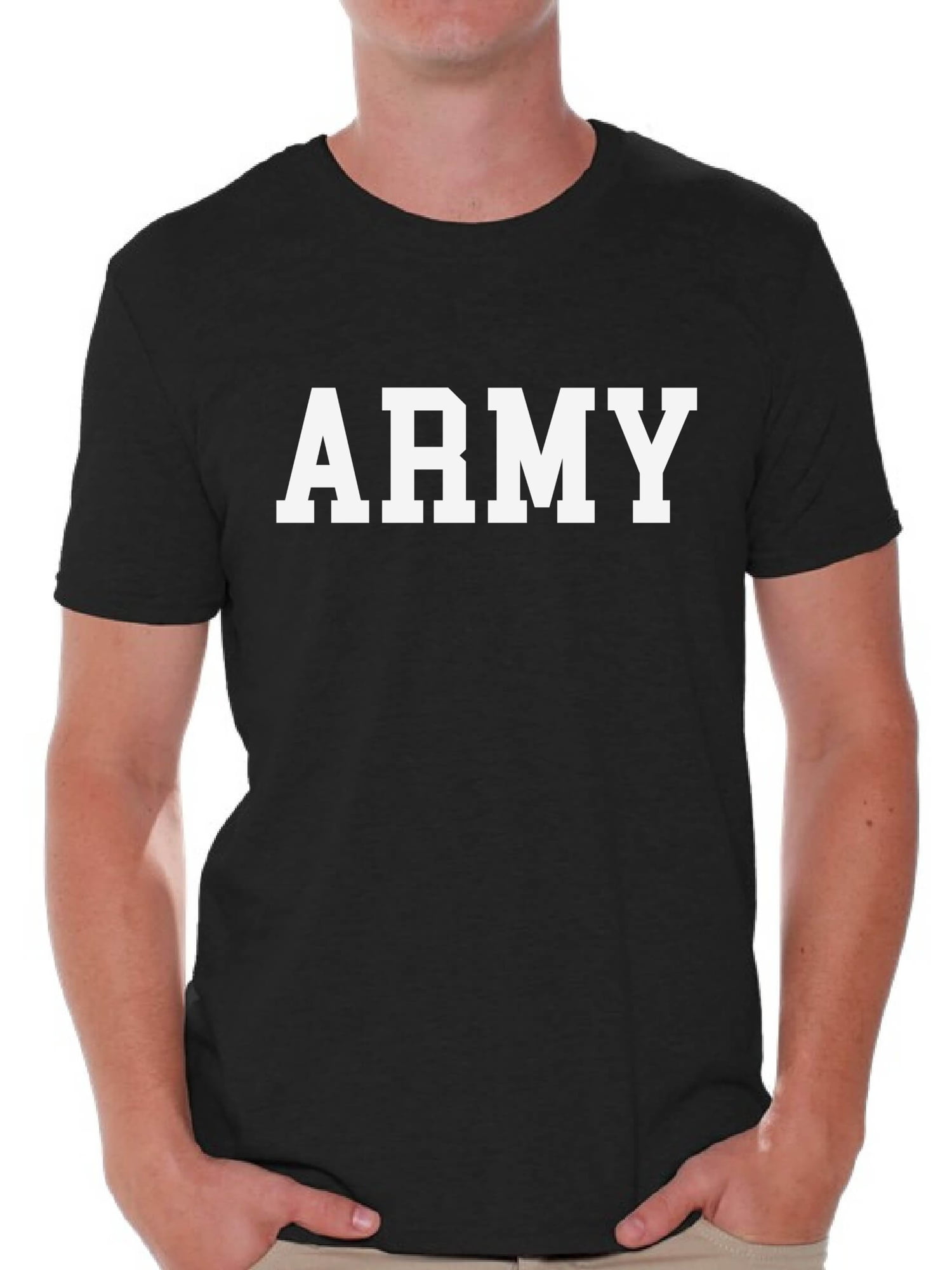 Awkward Styles - Awkward Styles Men's Army Shirt Military Tshirt Army ...