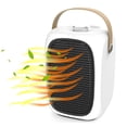 thumbnail image 4 of TIMIFIS Space Heater Home Essentials 1000W Mini Space Heater， Small Portable Electric Heater Dual Purpose For Office, Home, Desks, Bathroom, 4 of 7