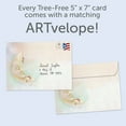 thumbnail image 3 of Tree-Free Greetings Christmas Greeting Card 12 Pack, 5x7, Christmas Dreams (HP25174), 3 of 6