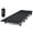 Black, variant on Ultralight Folding Tent Camping Cot Bed, Portable Compact for Outdoor Travel, Base Camp, Hiking, Mountaineering, Lightweight Backpacking (Green)