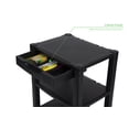 thumbnail image 2 of Mind Reader 4-Tier Adjustable Printer Stand with Wheels, Black, 2 of 7