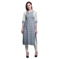 thumbnail image 1 of Bimba Tunique Droite en Coton pour Femmes, Kurta Imprimée, Tenue d'Été, Kurti pour Dames - Petit, 1 of 6