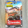 thumbnail image 2 of Hot Wheels Monster Trucks Racing Brembo Diecast Car, 2 of 3