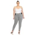 thumbnail image 4 of White Mark Women's Jacquard Slim Pants, 4 of 5