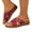 Red, variant on YOUYEDIAN Orthopedic Sandals for Women Summer Wide Arch Support Dressy Shoes 2026 Waterproof Slip on Non Slip Open Toe Slippers (Red)