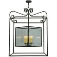 thumbnail image 6 of Meyda Tiffany 127430 Kitzi 8 Light 51" Wide Taper Candle Pendant - Bronze, 6 of 7