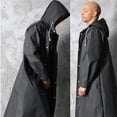thumbnail image 2 of Manteau de Pluie Long Réutilisable pour Hommes, Imperméable et Coupe-Vent pour Randonnée, Pêche, Promenade de Chien, Activités Extérieures, 2 of 5