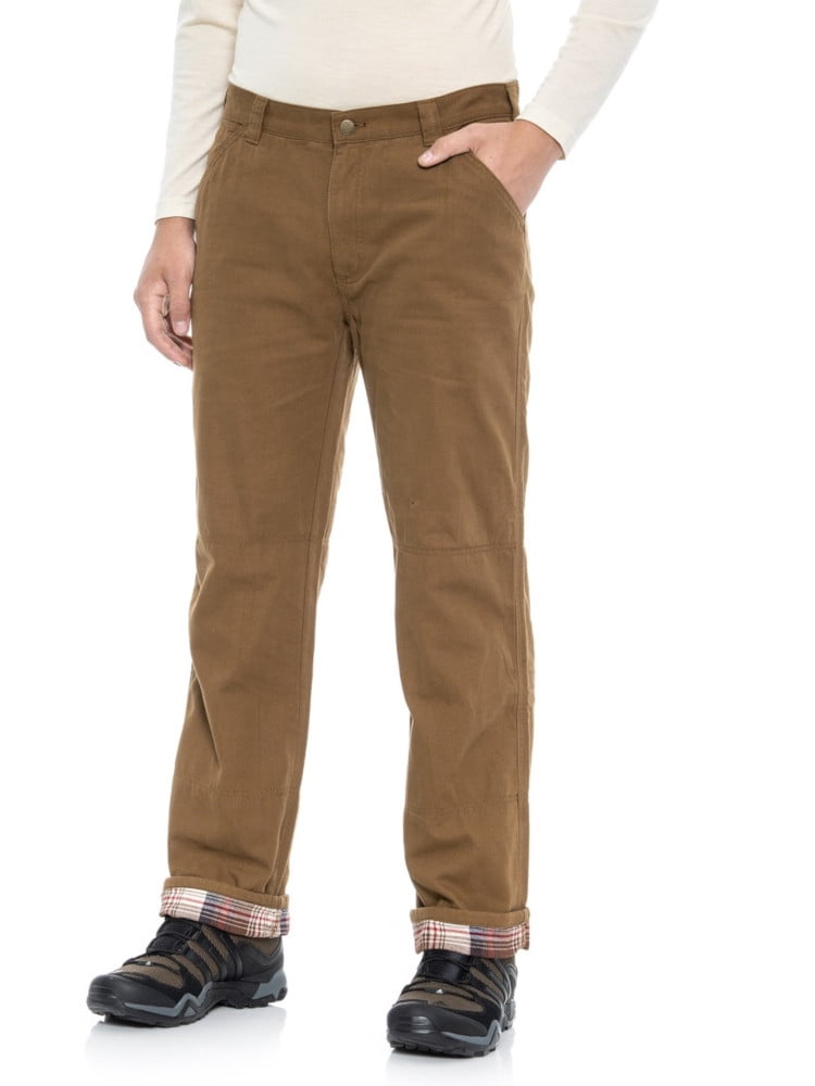coleman fleece bonded canvas pant