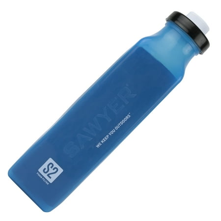 Sawyer Water Purification Sawyer Products SP4221 Select S2 Replacement Foam Water Purification Bottle - Removes Viruses, Chemicals, Pesticides, Bacteria, and More - 20 oz ()
