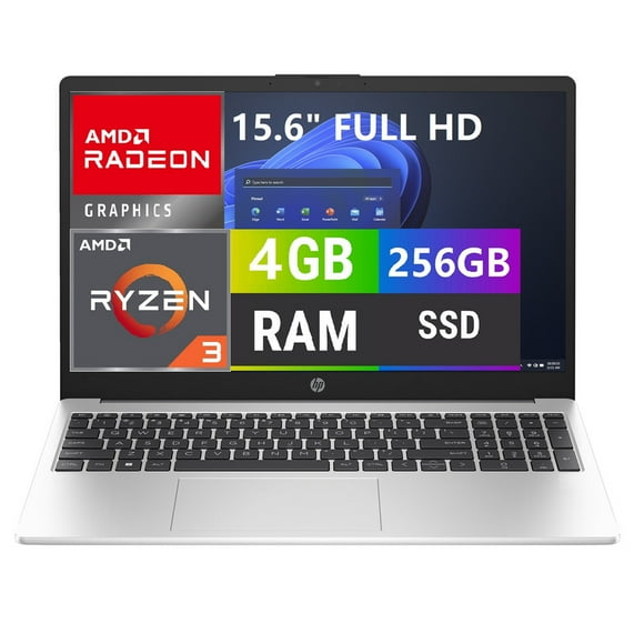Laptop HP G10 AMD Ryzen 3 4GB RAM 256GB SSD
