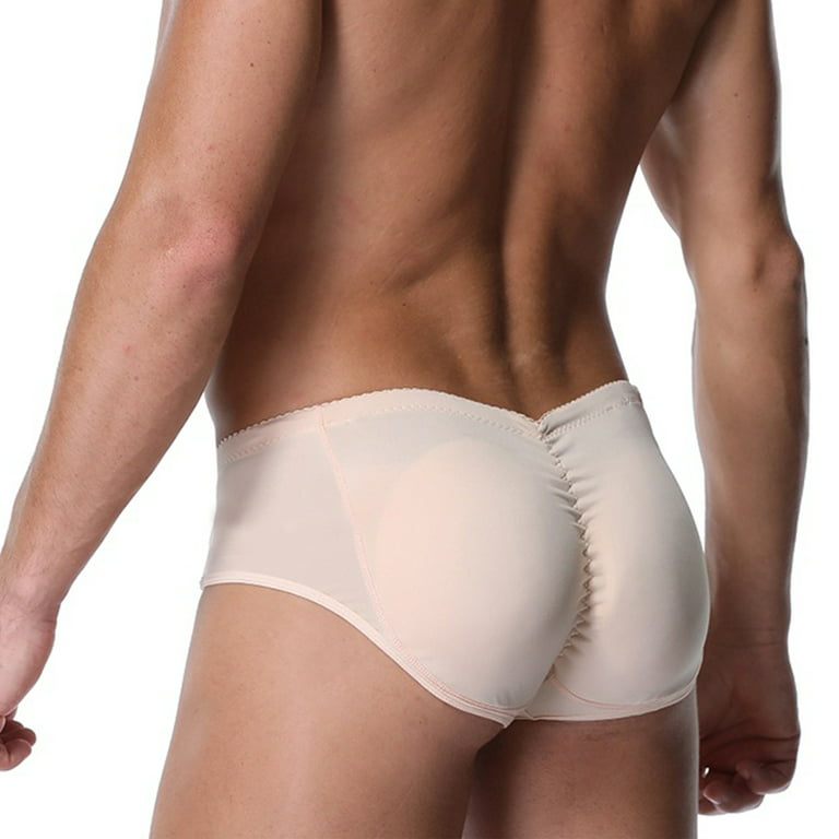 Men's Bum Butt Lifter Padded Briefs Underwear Hip Enhancer Elastic Body  Shaper