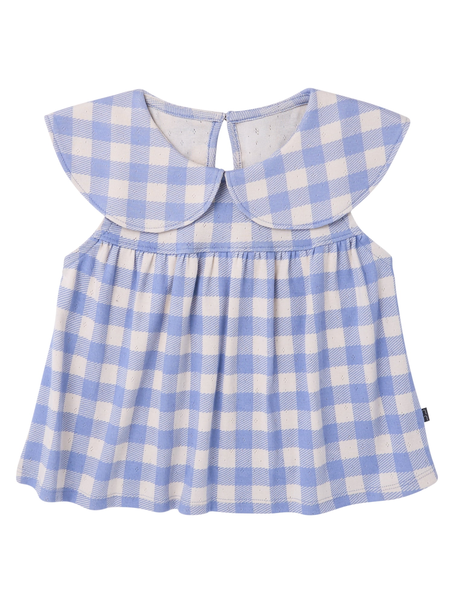 Modern Moments by Gerber Toddler Girl Peter Pan Collar Outfit Set, 2-Piece, Sizes 12 Months - 5T