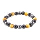 thumbnail image 2 of Minnieouse Exquisita joyería de cuentas de piedras preciosas naturales para Mujeres Hombres de cristal curativo ecológica Ropa, zapatos y accesorios Miscelánea Ojo de tigre de 6MM + negro, 2 of 6