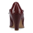 thumbnail image 3 of Journee Womens Sanzi Medium and Wide Width Comfort Insole Inside Zip Block Heel Booties, 3 of 9