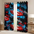 thumbnail image 2 of Castle Fairy Car Curtains Pack of 2 (42x84 Each),Speed Sport Curtains Blackout, 2 of 6