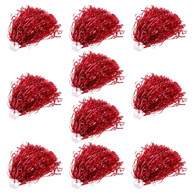 unbranded 10Ud Pom Poms De Material Confiable Para Animación En Festivales Y