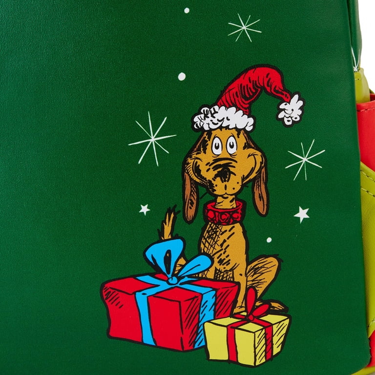 Loungefly Dr. Seuss Santa Grinch Cosplay Mini Backpack for  display picture 3