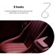 thumbnail image 3 of 100pcs Car Seat Cover Hook Seat Covers Hanger Hooks Locking Hooks Card Fixing Fasteners, 3 of 4