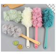 thumbnail image 2 of 3 Pcs Bath Scrubber Back Bath Sponge Loofah A Stick Back Washer Shower Shower Loofah Body Scrubber, 2 of 3