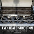 thumbnail image 2 of Kenmore - 4 Burner Gas Grill Plus Side Burner - Black with Stainless Steel Lid, 2 of 9
