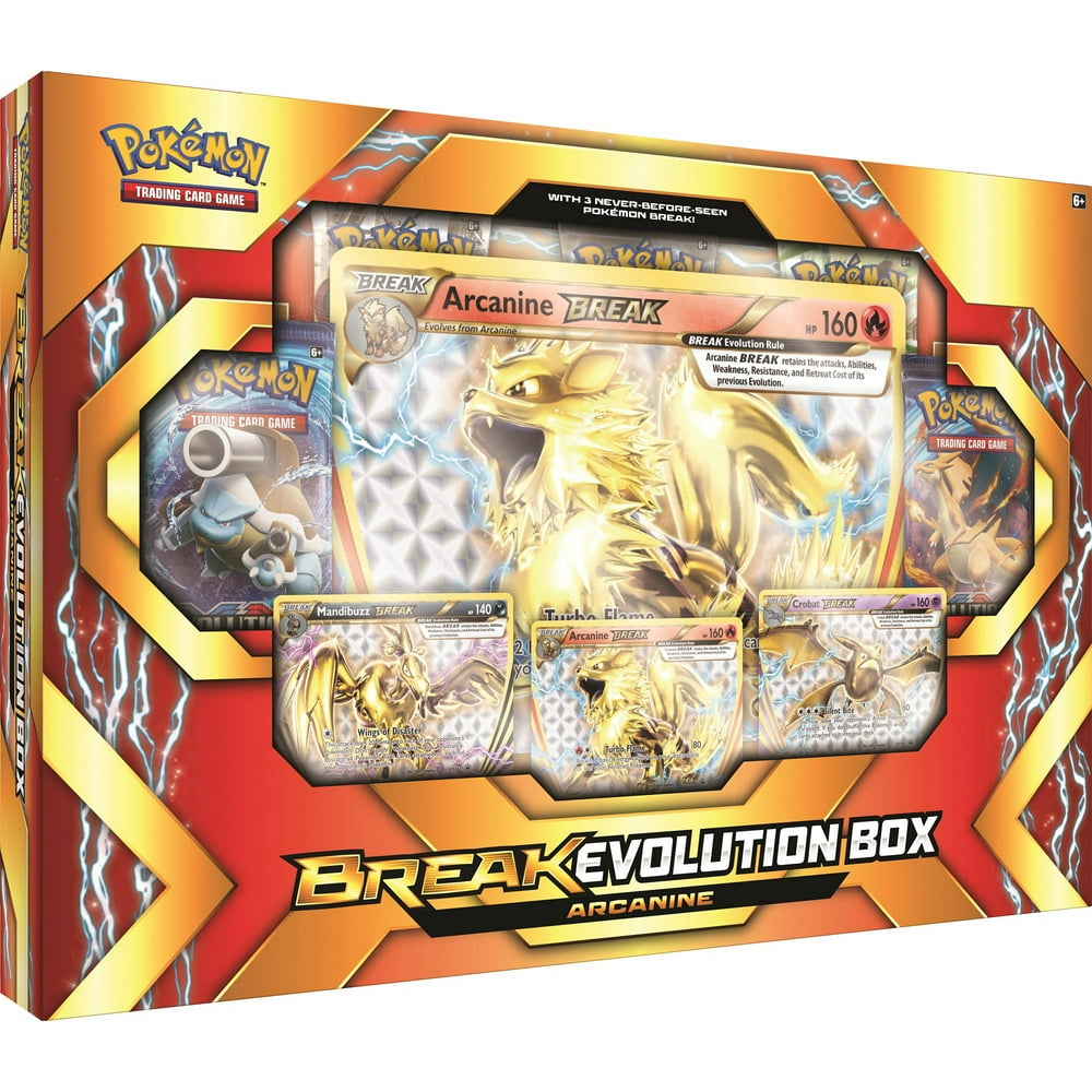 POKEMON 2017 BREAK EVOLUTION BOX ARCANINE