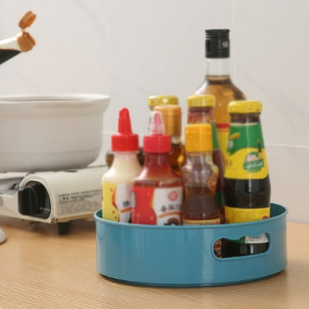 

Non Storage Turntable Lazy Turntable Rotating Rack 360 Tray Organizer For Kitchen/ Cabinet/ Countertop/Pantry Pasta Storage