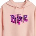 thumbnail image 3 of Bratz - Original Graffiti Logo - Juniors Cropped Pullover Hoodie, 3 of 5