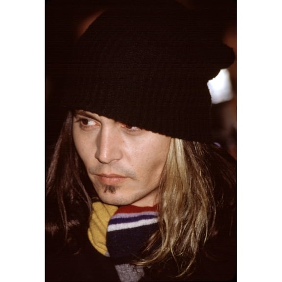 Johnny Depp At The Chocolat Premiere, Ny 120400, By Cj Contino Celebrity (16 x 20)