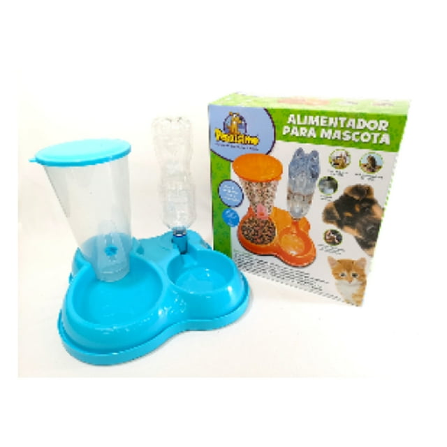 ALIMENTADOR PARA MASCOTA PERRISIMO PLATO DISPENSADOR