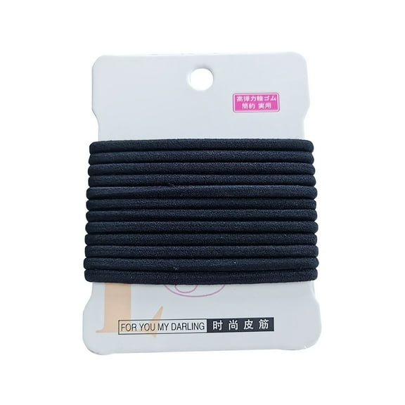 Thick Hair Ties Ponytail Holders Stretch Bands For Women Strong Hold Hair Accessories